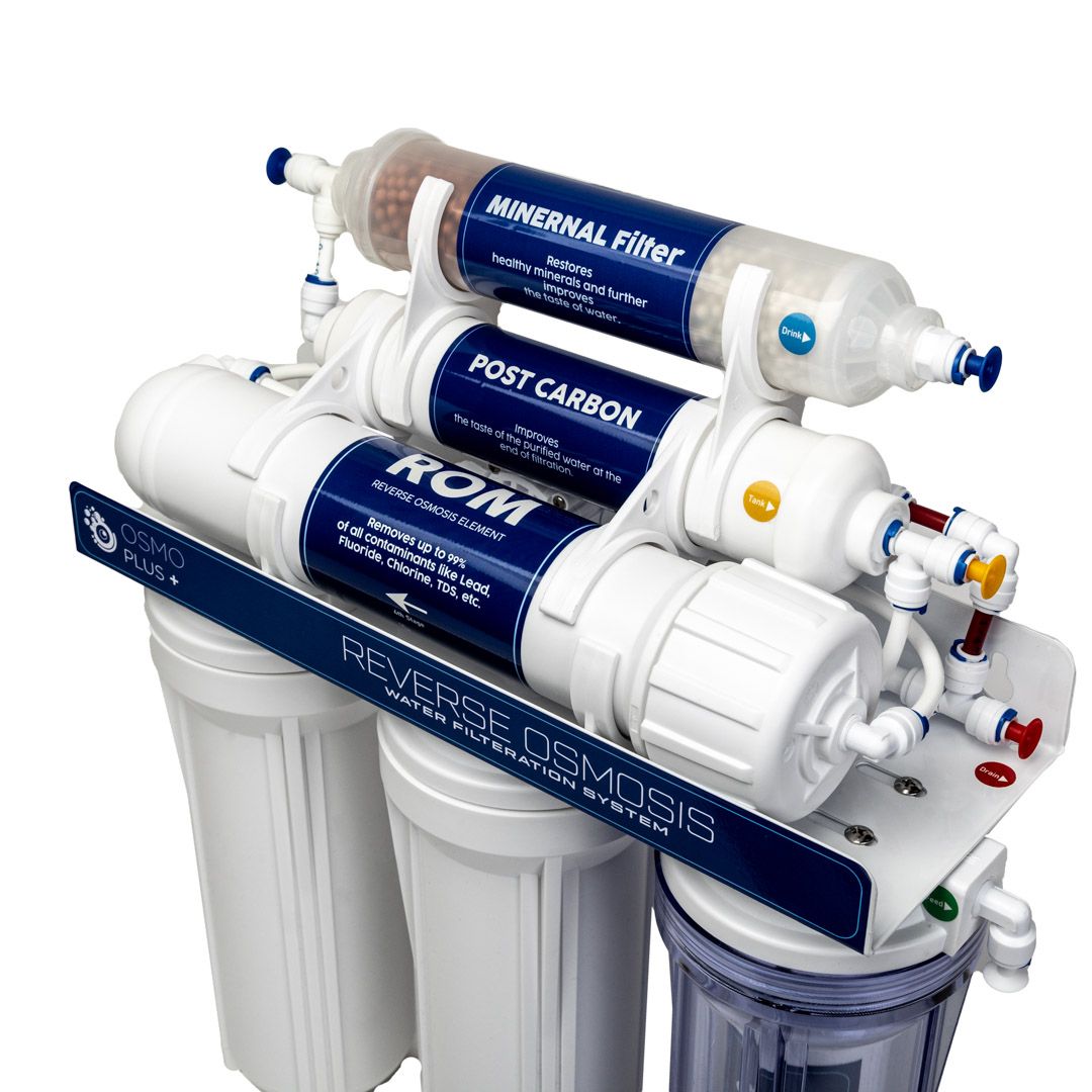 Atvirkštinio osmoso sistema OsmoPlus RO6 Pro 100 GPD - obrazek 3