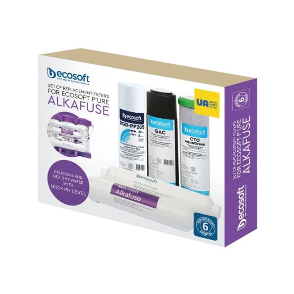 Ecosoft P'URE Alkafuse 5 kasečių rinkinys - obrazek 2