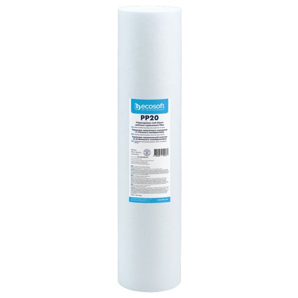 Ecosoft PP nuosėdų filtras BB20 4,5″×20″ 20 mikronų - obrazek 2