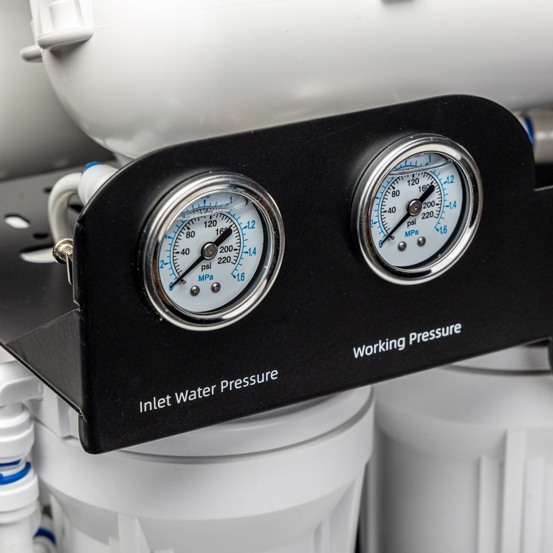 Galinga atvirkštinio osmoso sistema OsmoPlus Pro3 - 800 GPD - su monometrais - obrazek 3