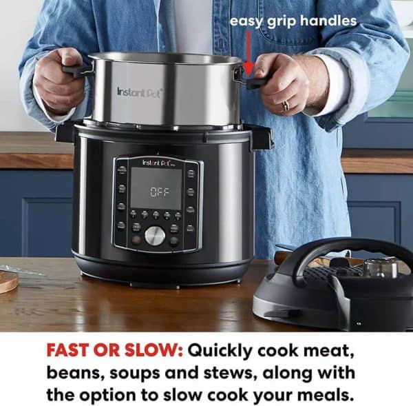 Instant Pot® Pro™ 8 - Daugiafunkcinis puodas (7,6L) - obrazek 6