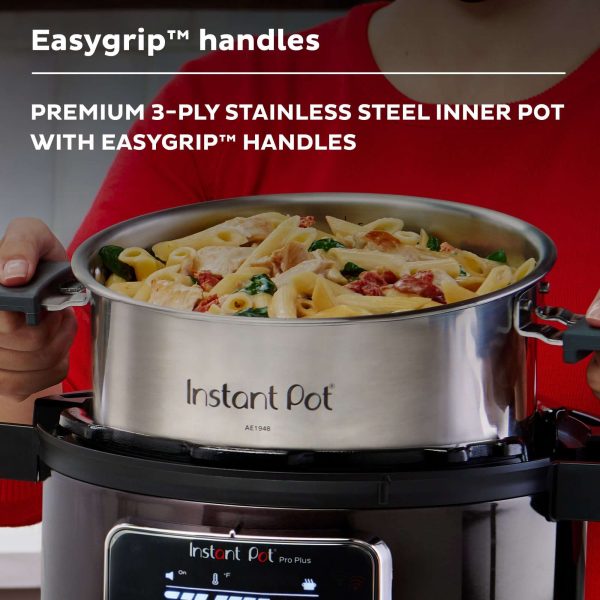 Instant Pot® Pro™ Plus daugiafunkcinė slėginė viryklė (5,7L) 10-in-1 - obrazek 5