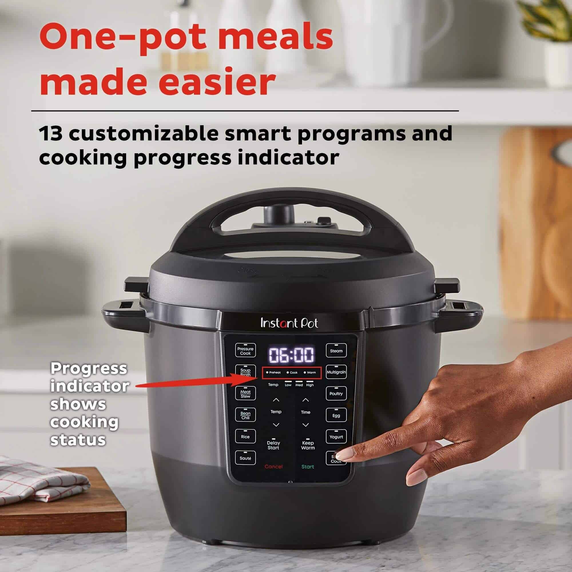 Instant Pot® Rio 6 (5.7 L) - obrazek 4