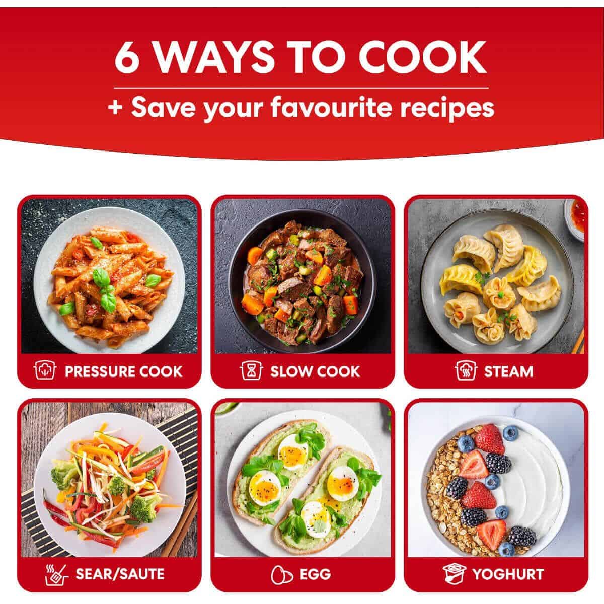 Instant Pot Rio XL 7,1 l daugiafunkcis puodas - obrazek 6