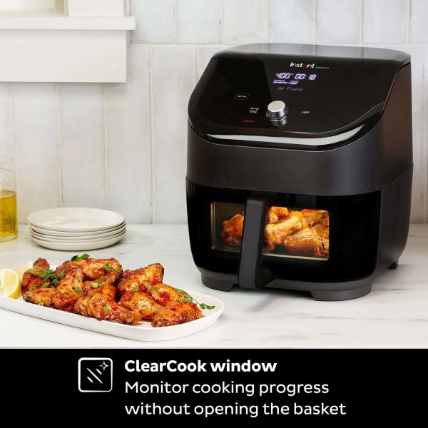 Instant Vortex® Plus nerūdijančio plieno oro gruzdintuvė su ClearCook (5,7L) 6-in-1 - obrazek 3