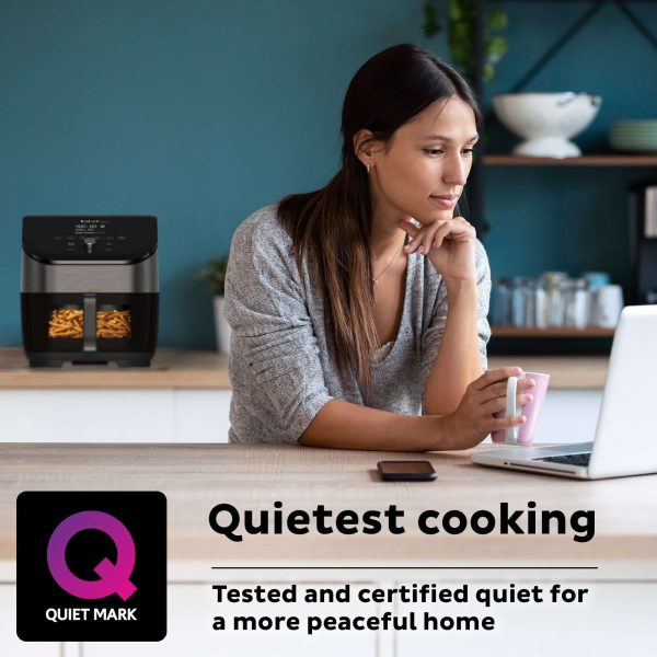 Instant Vortex® Plus nerūdijančio plieno oro gruzdintuvė su ClearCook (5,7L) 6-in-1 - obrazek 8