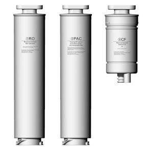 High-quality reverse osmosis (RO) water filter cartridges for clean drinking water, including PAC activated carbon filters and carbon rods for efficient filtration on filterplace.eu.