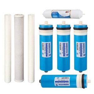 Kasečių rinkinys WaterLovers Pro 3 sistemoms + 4x200 GPD membranos