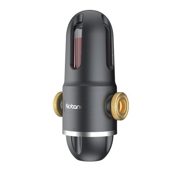 Compact water filter tester with a modern design, suitable for residential and commercial water filtration systems. Easy to install and maintain, ensuring clean, safe drinking water.