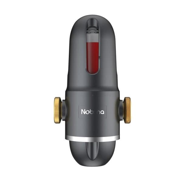 High-quality water filter with red indicator light, compact design, ideal for home water purification, easy installation, durable materials, and reliable filtration performance.