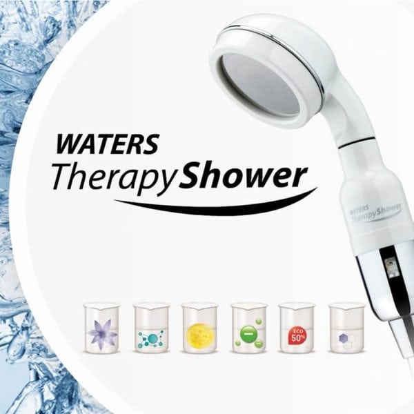 PRABANGI DUŠO GALVUTĖ - FILTRAS „WATERS THERAPY SHOWER MAX“  (ŽALIOS ARBATOS KVAPO) - obrazek 4
